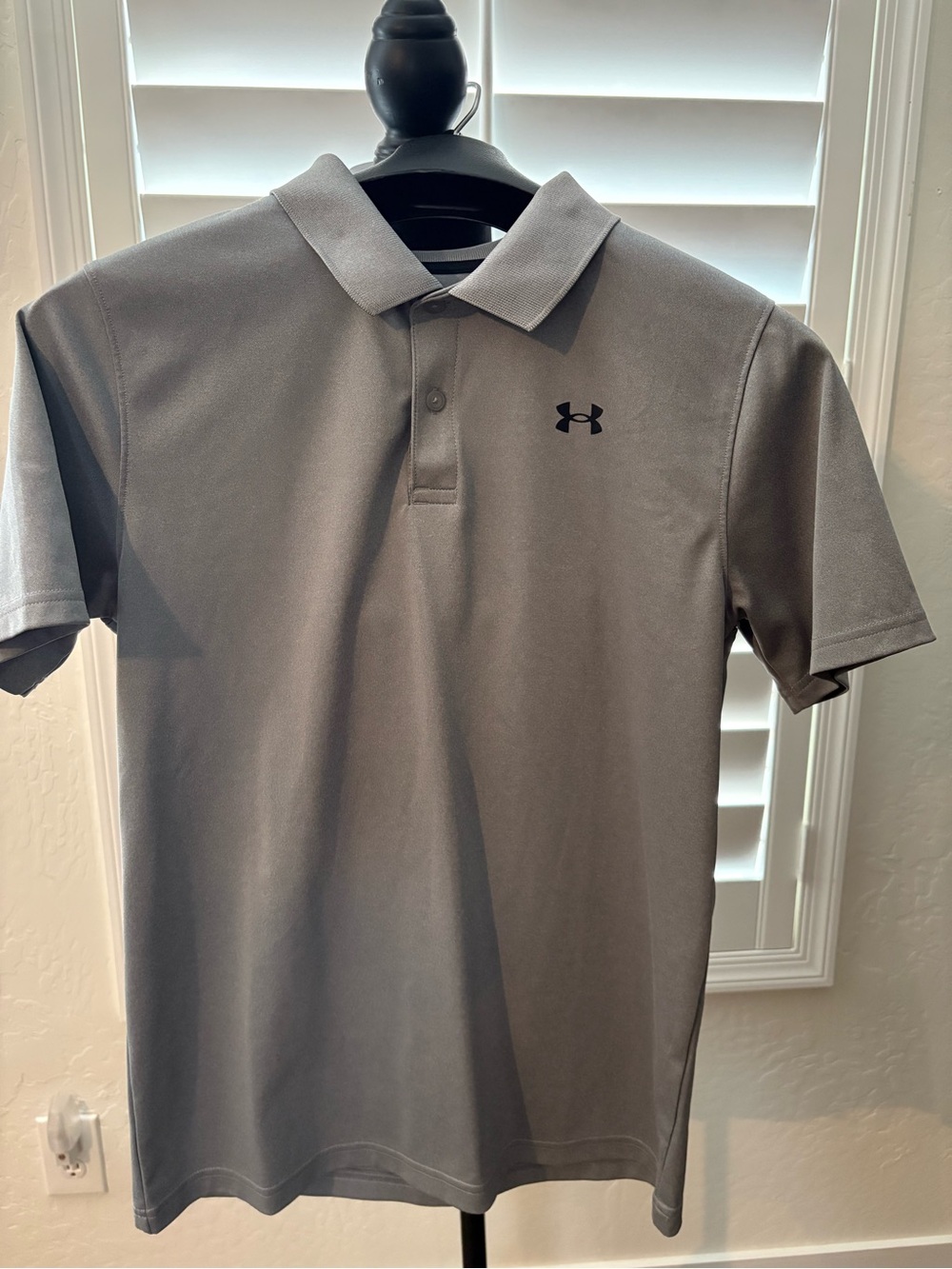 Under Armour Men’s Gray Performance Polo - Short Sleeve
